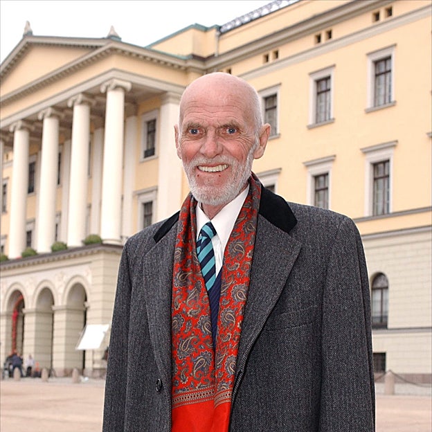 Sven O. Hoiby, padre de Mette-Marit. 