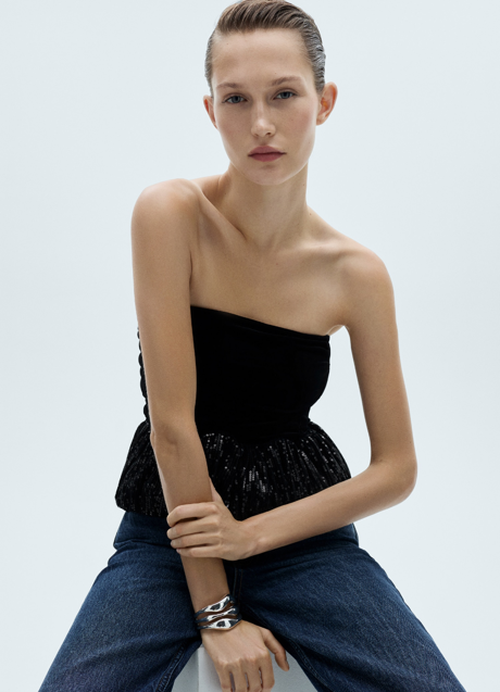 Imagen - Top de terciopelo de Mango (25,99 euros)