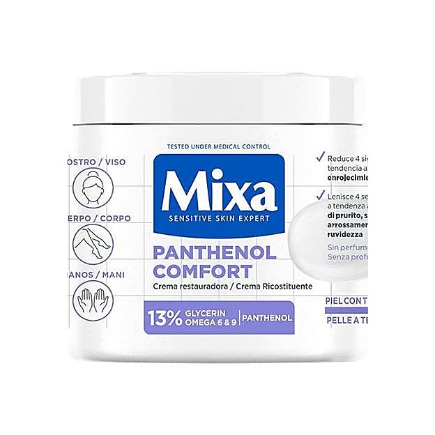 rema Restauradora Panthenol Comfort de Mixa.