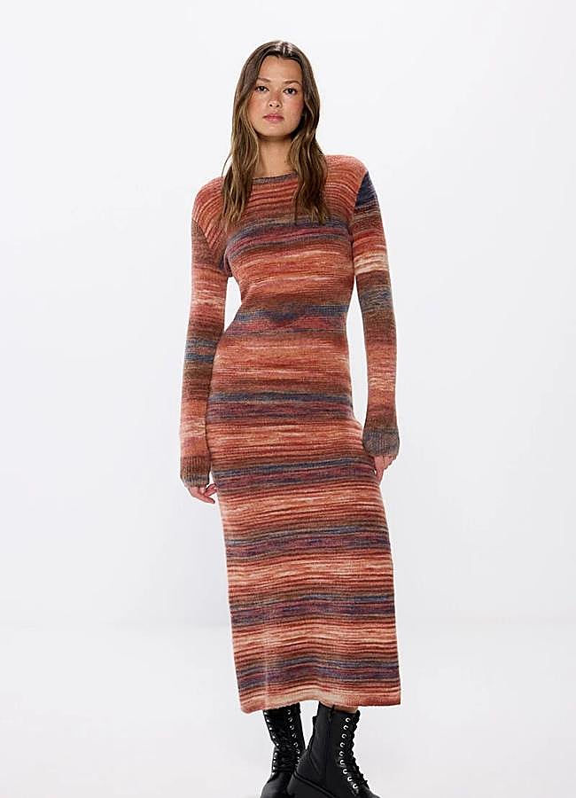 Imagen - Vestido de punto con rayas de Springfield.