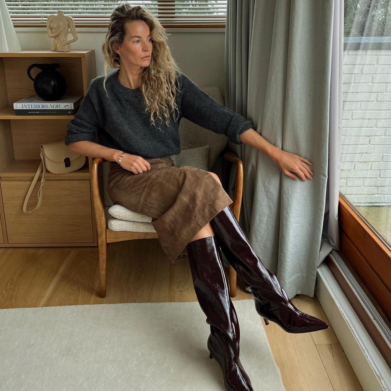 Estas son las botas marrones que sientan bien.
