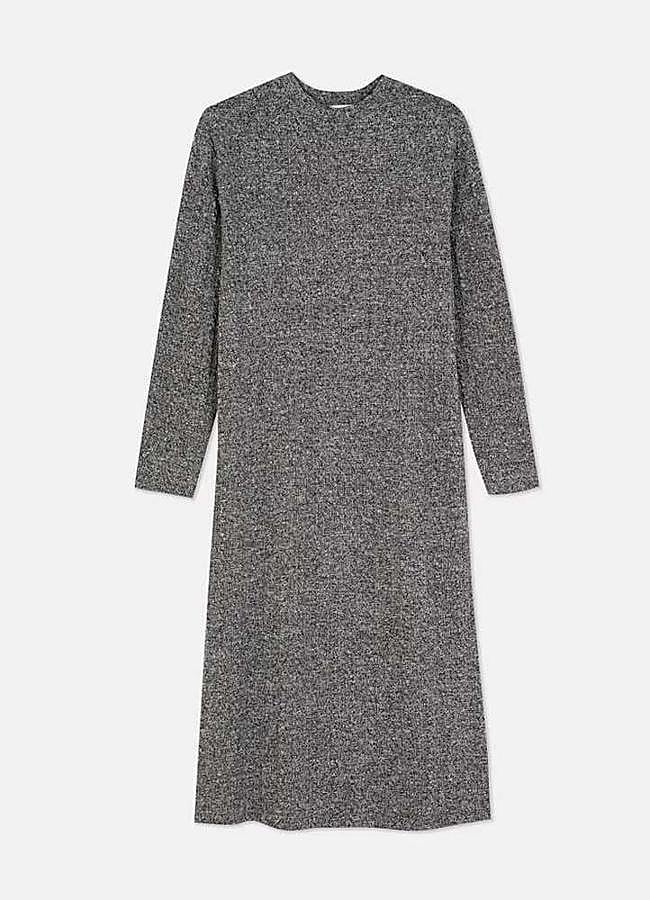 Imagen - Vestido midi de punto de ochos (18€)