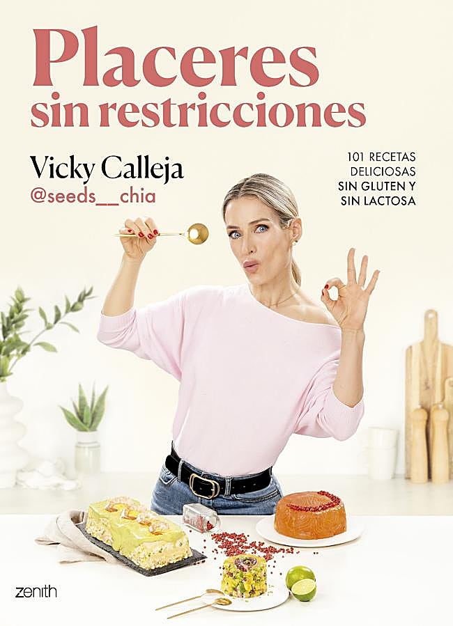 Imagen - Portada de Placeres sin restricciones, el libro de recetas de Vicky Calleja. / Zenith
