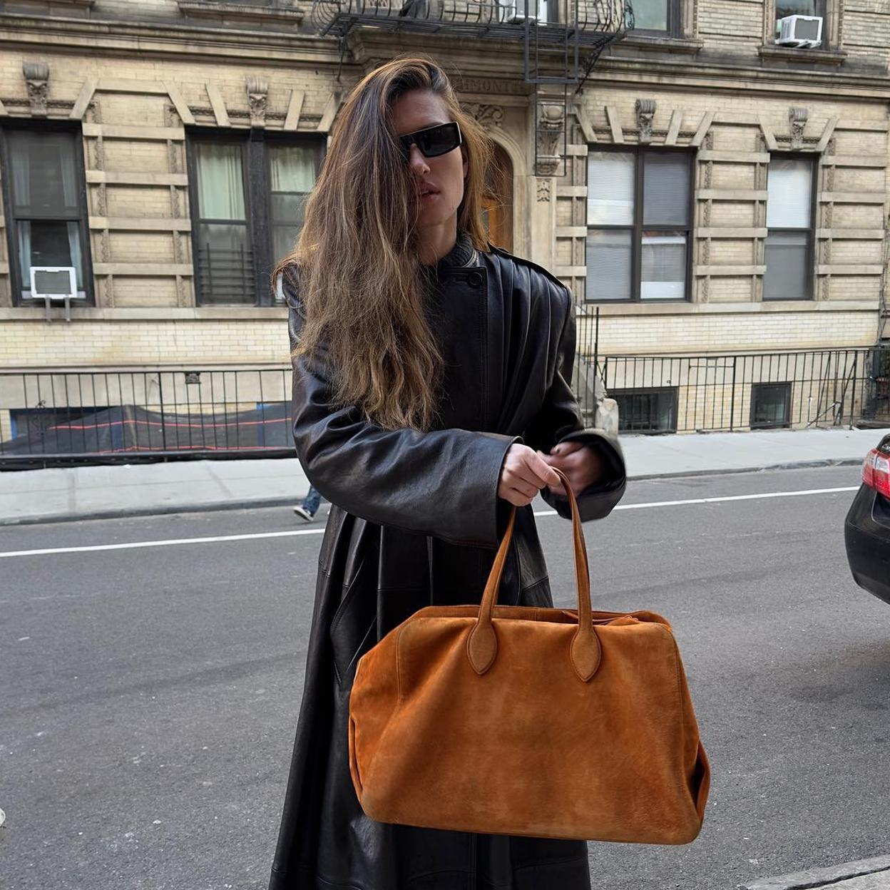 Estos son los bolsos de gamuza más bohemios y elegantes. 