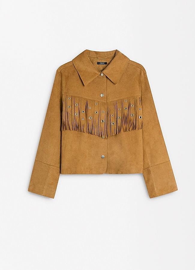 Imagen - Chaqueta con detalle de flecos de Parfois.