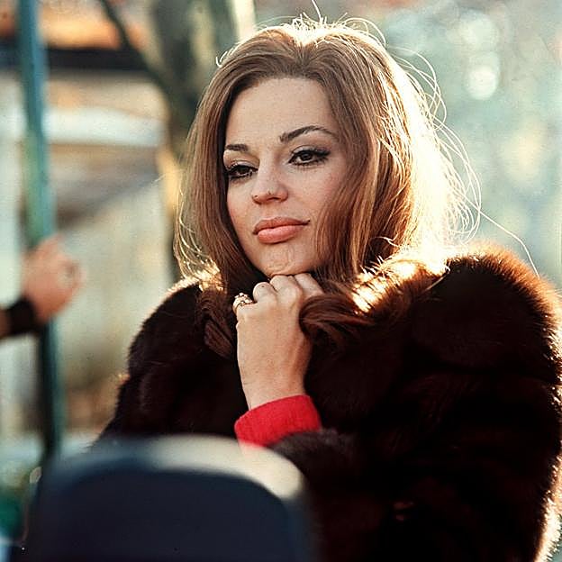 Ira von Fürstenberg, en el esplendor de su popularidad como actriz y socialité. 