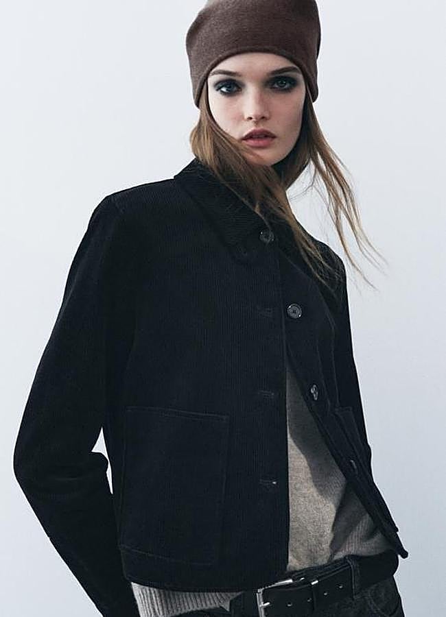 Imagen - Chaqueta de pana negra