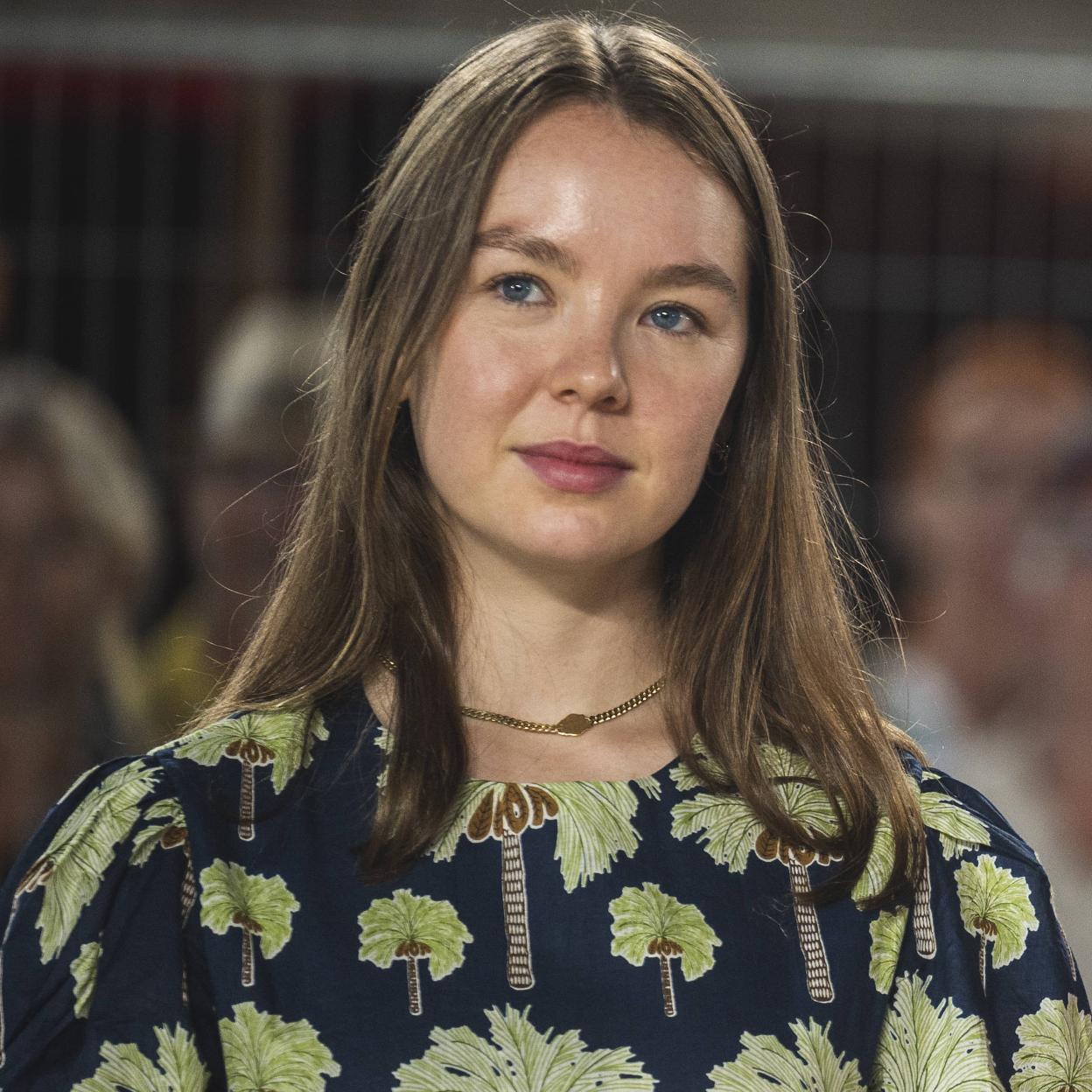 Alexandra de Hannover junto a Carolina de Mónaco. 