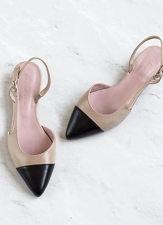 Imagen - Bailarinas con punta negra destalonadas