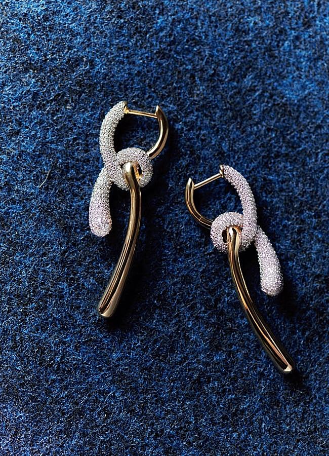 Imagen - Pendientes de la colección Twist de PdPaola.