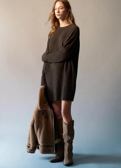 Imagen - Vestido de punto de Pull & Bear (27,99 euros)