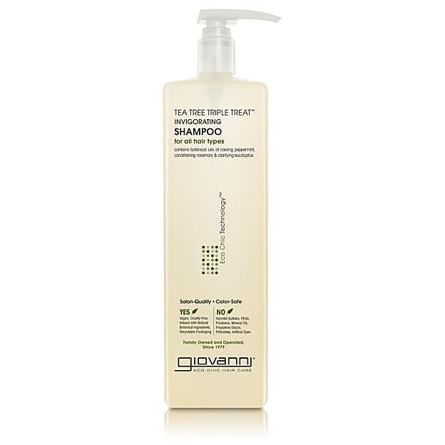 Giovanni Tea Tree Triple Treat Invigorating Shampoo.