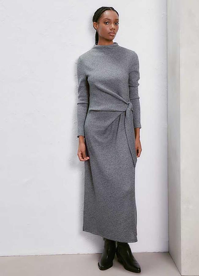 Imagen - Vestido midi manga larga de Easy Wear (29,99€ en El Corte Inglés)