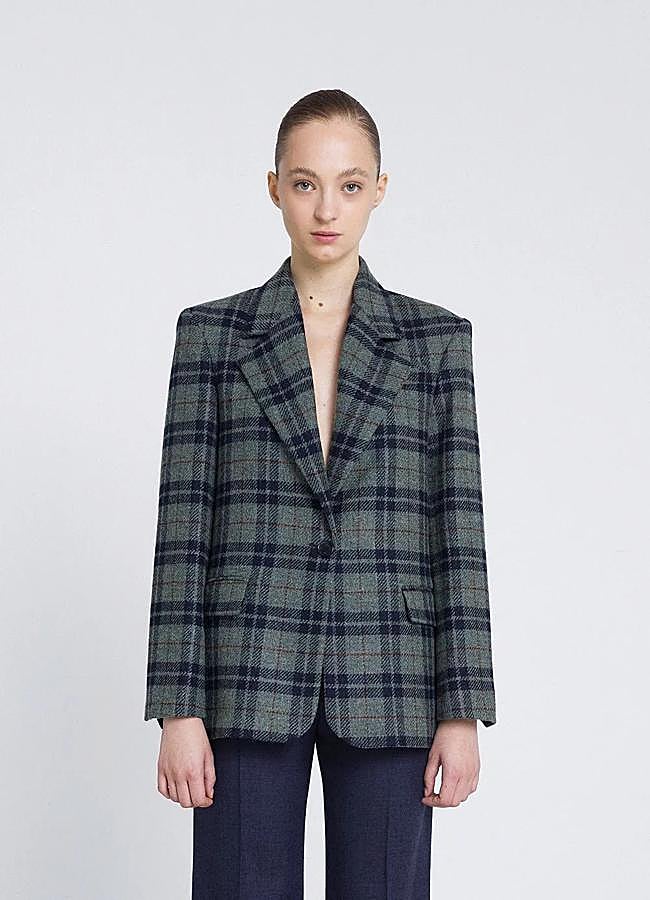 Imagen - Blazer de cuadros de Bleis Madrid. 