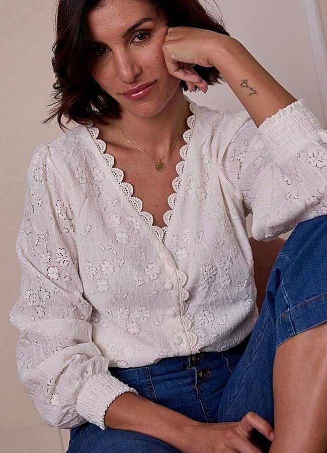 Imagen - Blusa romántica con calados