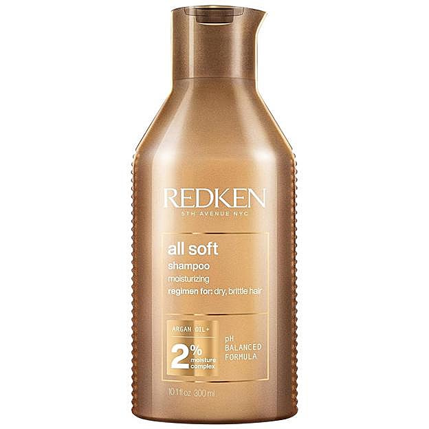 Champú All Soft de Redken.