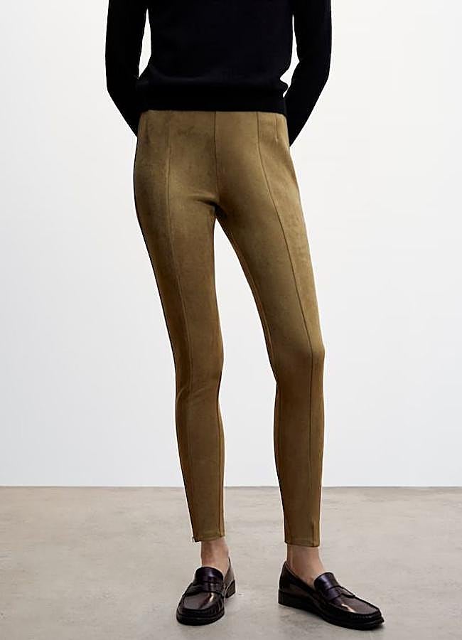 Imagen - Pantalones de ante skinny