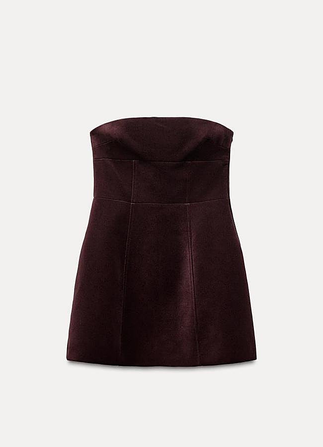 Imagen - Vestido terciopelo lazo (35,99€)/ Zara 