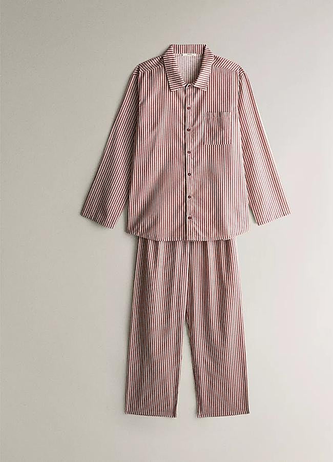 Imagen - Pijama de rayas de Zara Home.