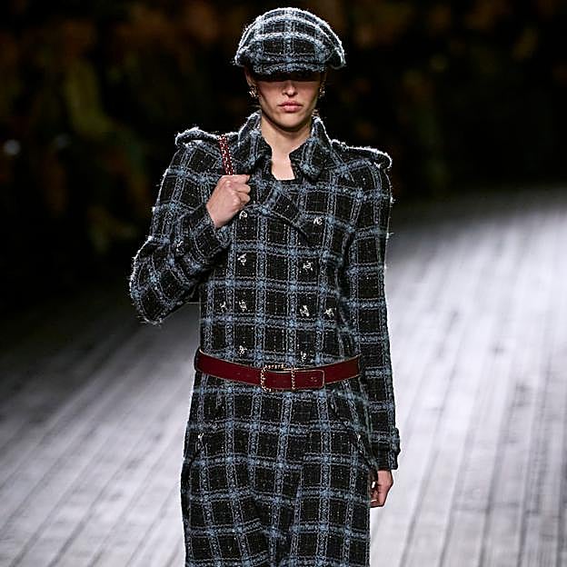 Abrigos de cuadros: la tendencia favorita para no crear looks aburridos