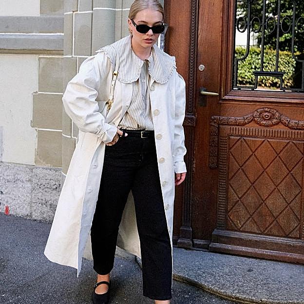 7 camisas de rayas super favorecedoras para ir a la oficina coqueta como las francesas