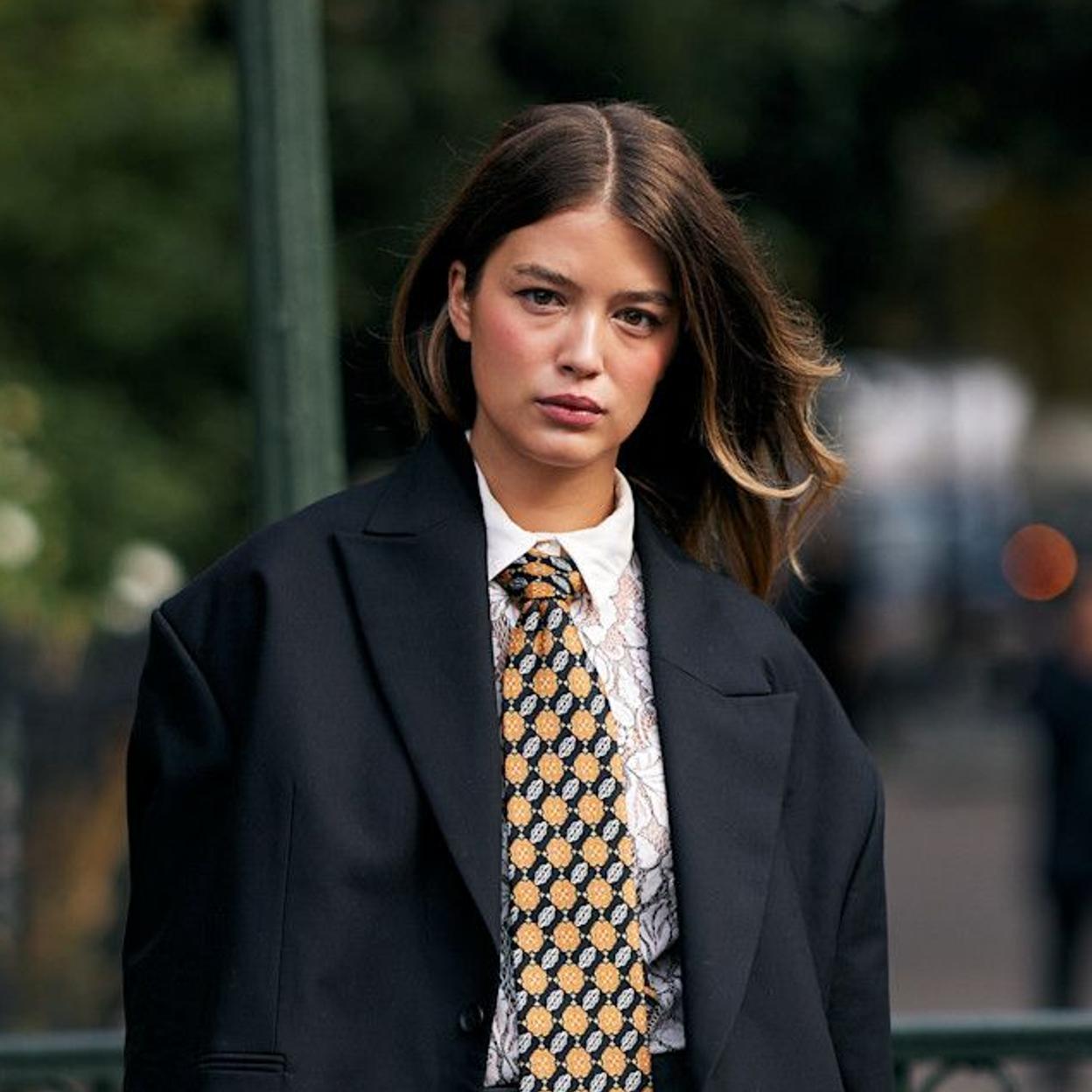 Influencer con cabello limpio