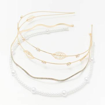 Imagen secundaria 1 - Chaqueta efecto pelo de Pull&Bear (35,99€)/ Set diademas hojas de Sfera (4,99€)/ Vestido largo sin mangas (35,99€)