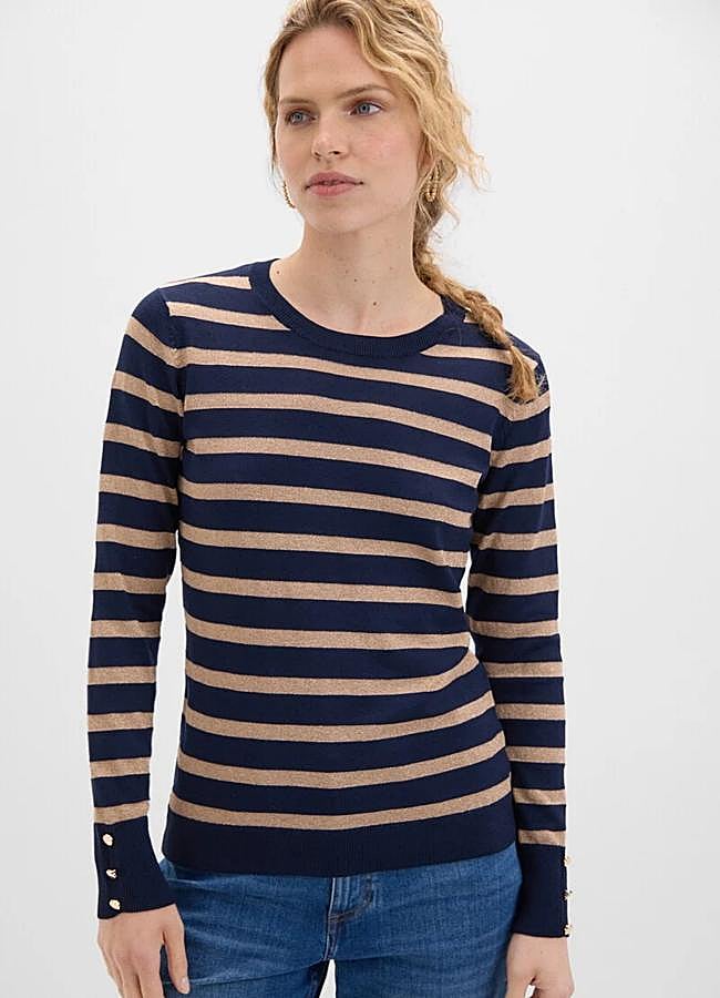 Imagen - Jersey con estampado de rayas de Cortefiel.