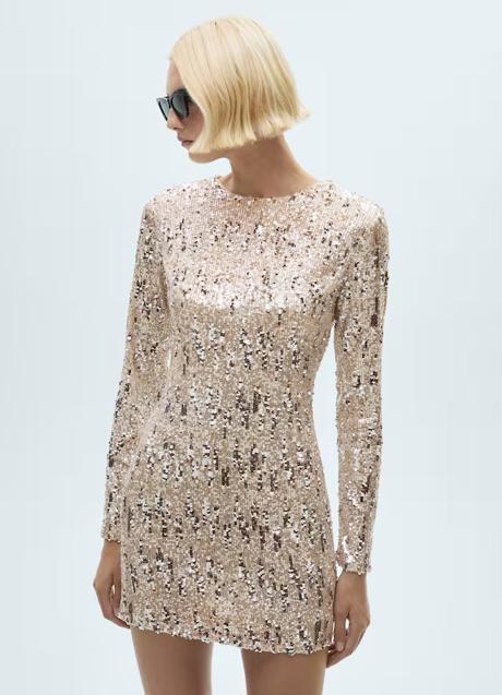 Imagen - Vestido con lentejuelas de Mango (39,99 euros)
