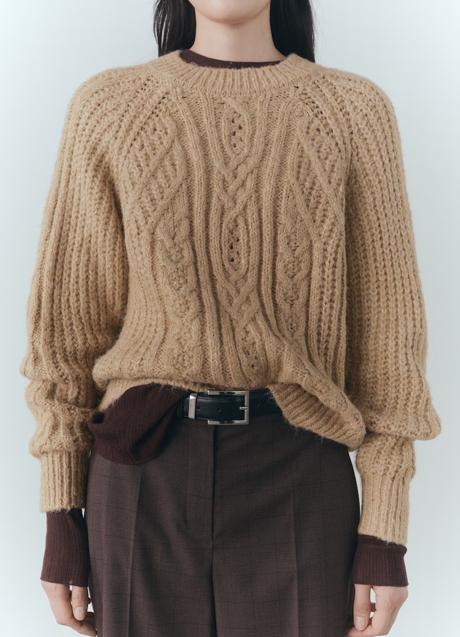 Imagen - Jersey camel de Mango (25,99 euros)