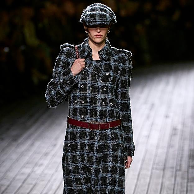 Abrigos de cuadros: la tendencia favorita para no crear looks aburridos