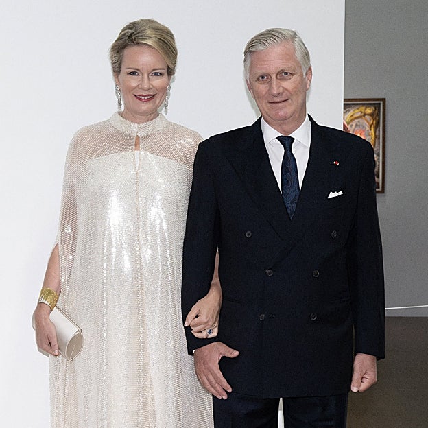 Matilde y Felipe de Bélgica cumplen sus bodas de plata. 