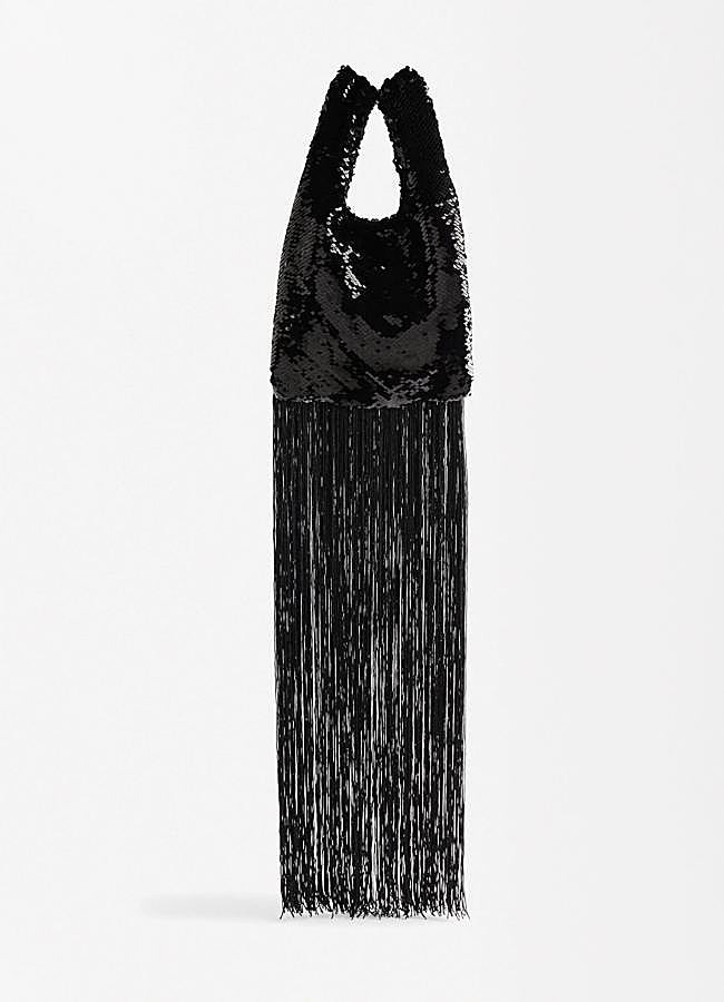 Imagen - Bolso con lentejuelas y flecos, 29,99 euros.