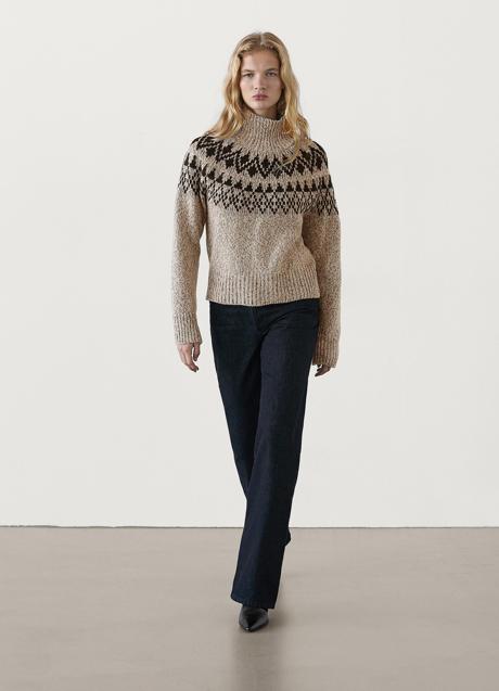 Imagen - Jersey jacuard de Massimo Dutti (89,99 euros)