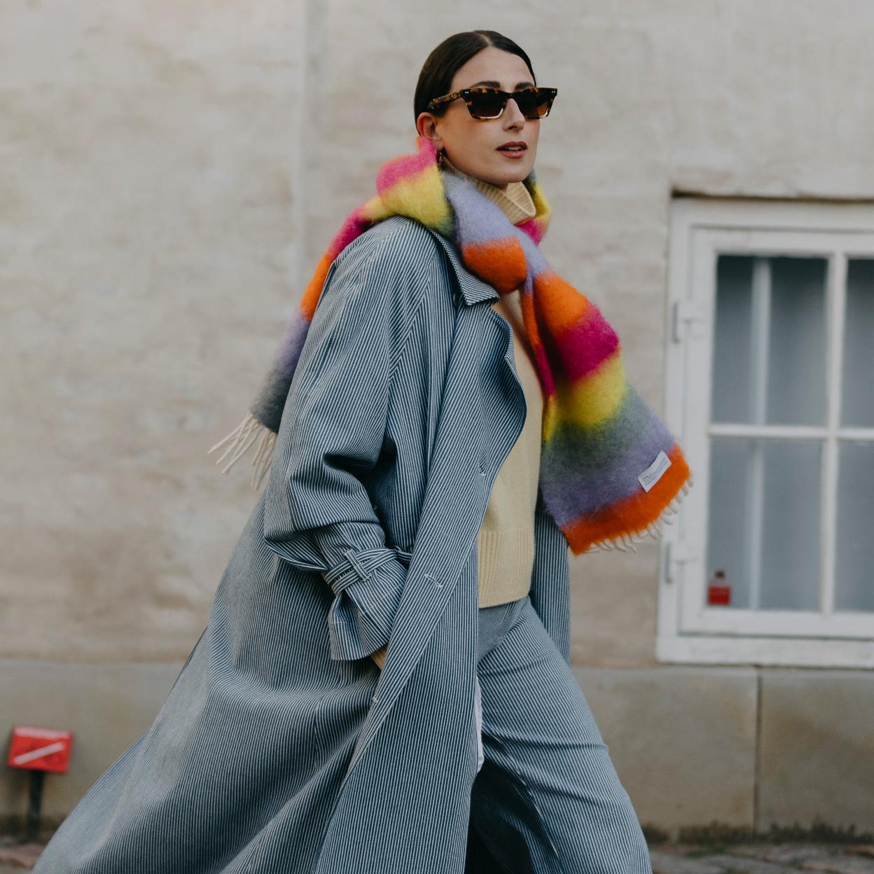 Bufandas tendencia para el invierno