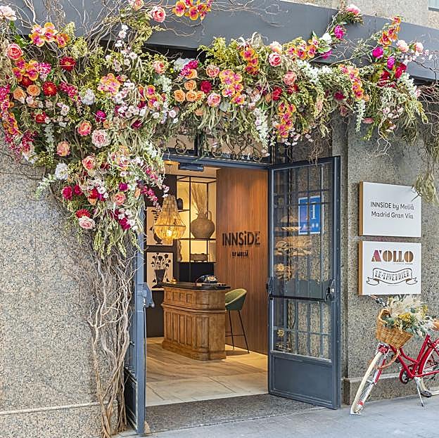 Ubicado en pleno corazón de la Gran Vía de Madrid.