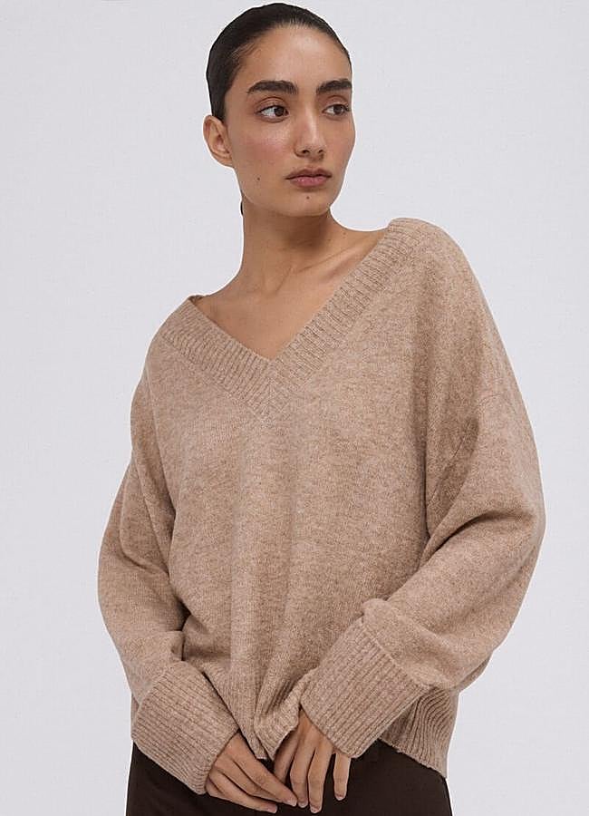 Imagen - Jersey marrón de Pedro del Hierro, 44,99 euros.