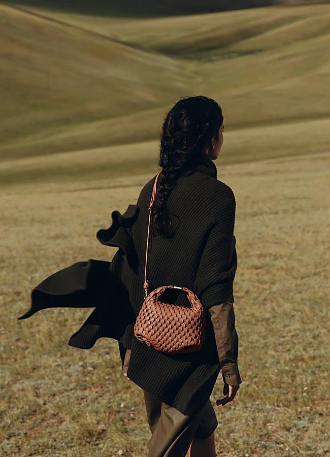 Imagen - Bolso Béri Edition Onda Cognac, de Polène.