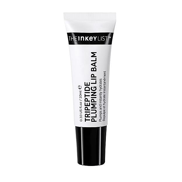 Bálsamo de labios reparador y voluminizador Tripeptide Plumping Lip Balm de The Inkey List.