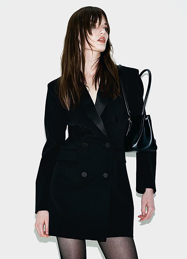 Imagen - Vestido blazer estilo esmoquin