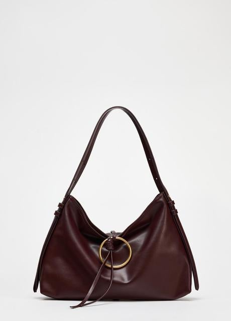 Imagen - Bolso burdeos de Zara (29.95 euros)