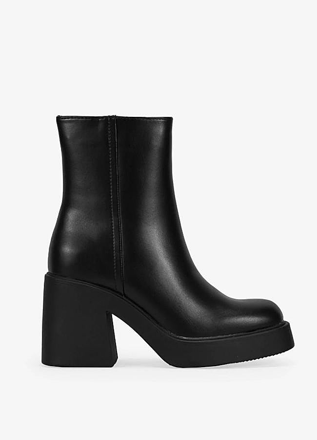 Imagen - Botas de tacón negras con cremallera de osanova (54,95€)