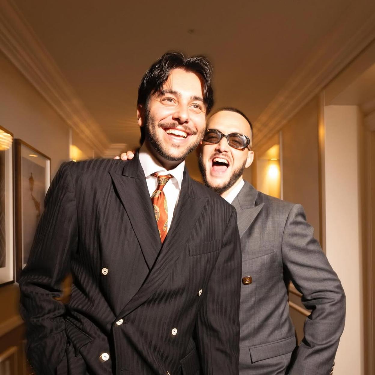 Yerai Cortés y C. Tangana, en el Festival de San Sebastián. 