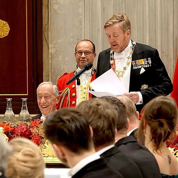 El discurso del rey Guillermo Alejandro. 