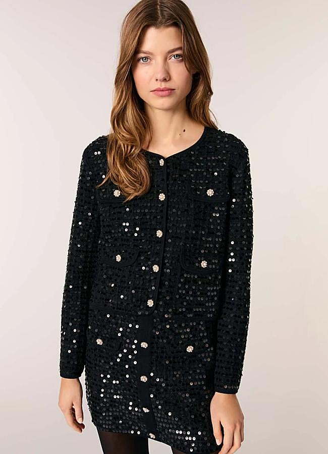 Imagen - Cárdigan de punto con brillo de Maje.