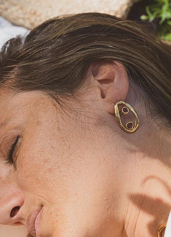 Imagen - Pendientes Wave espejo de FlorRubaja (150 euros).