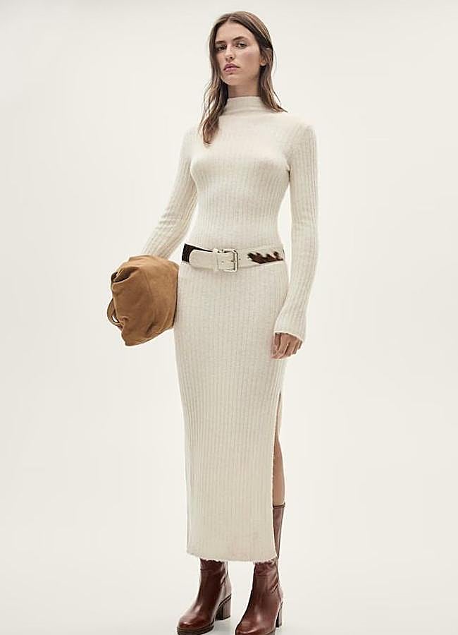 Imagen - Vestido de punto canalé