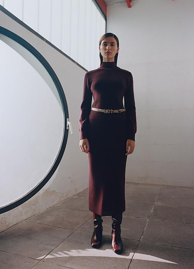 Imagen - Conjunto de punto burdeos