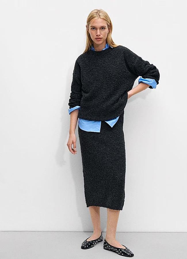 Imagen - Conjunto de punto en tejido de lana