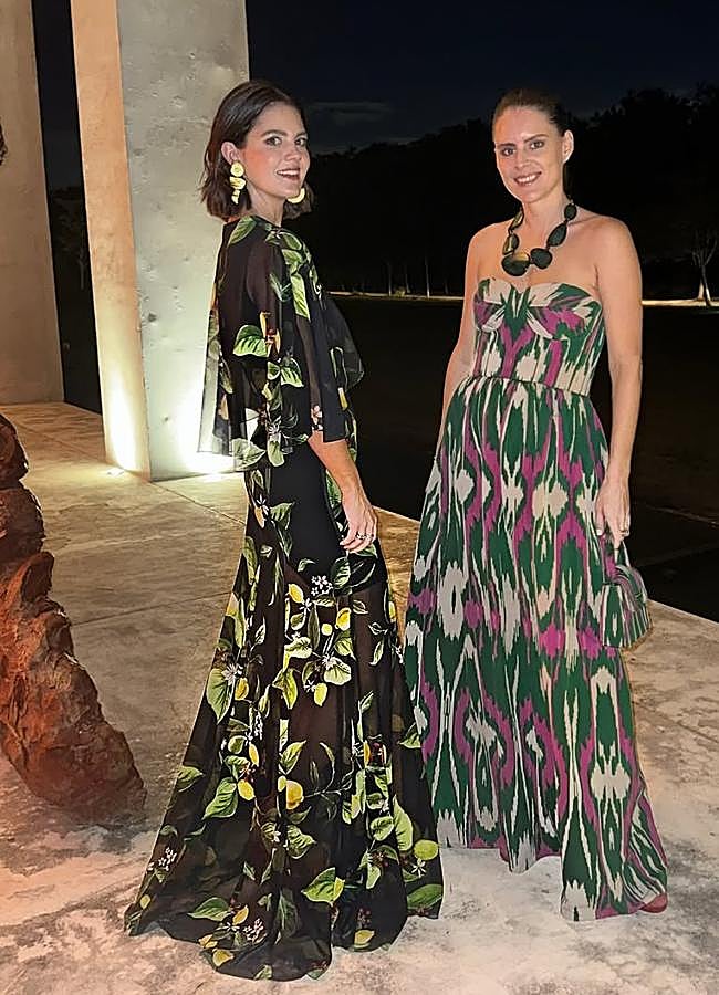 Imagen - Isabelle Junot con Belen Barnechea en la boda de Alonso Aznar (@isabellejunot)